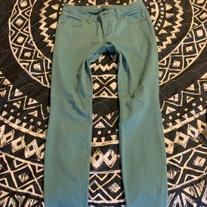 Cabi Skinny Dusty Blue Dressy Jeans